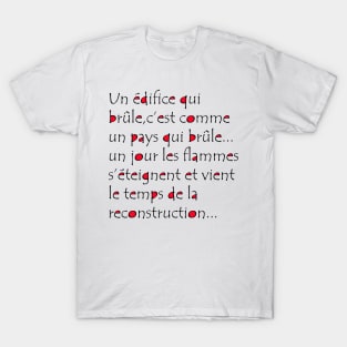 text notre dame T-Shirt